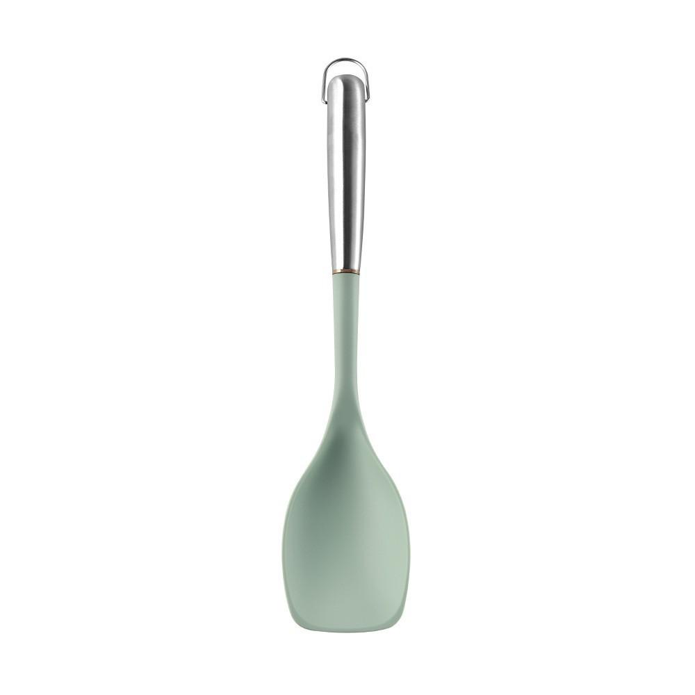 New Stainless Steel Handle Silicone Kitchenware Set Household Spatula Cooking Spoon Spatula Kitchen Non-stick Pan Silicone