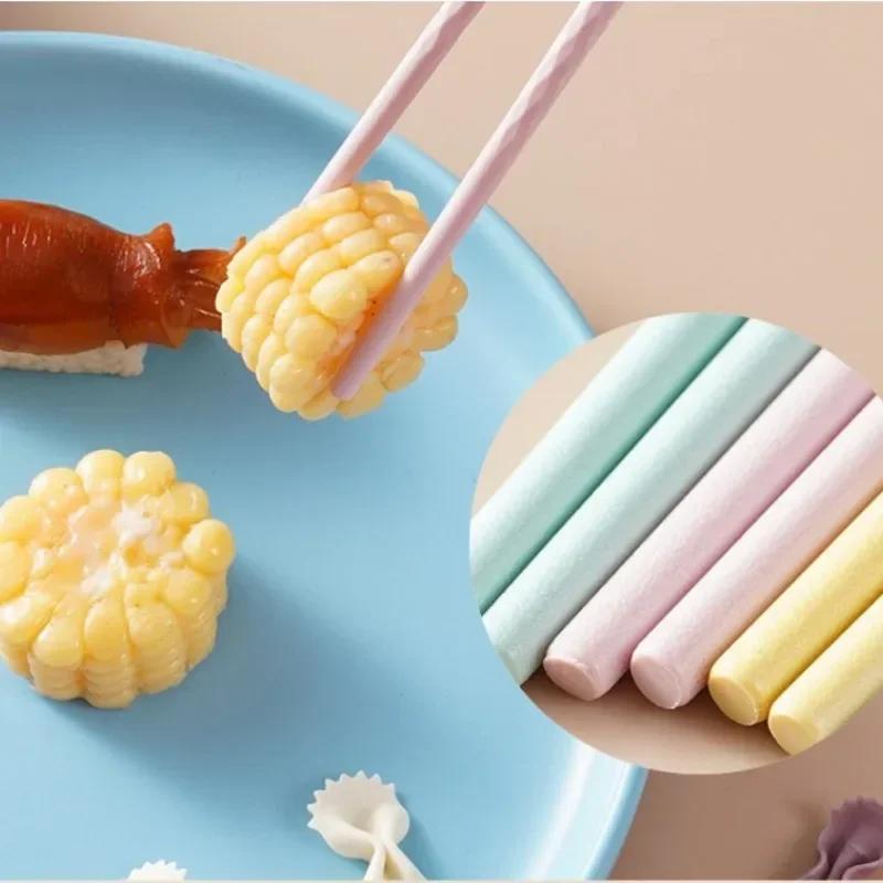 Essstäbchen für den Hausgebrauch, Schimmelresistent, Ein Essstäbchen pro Person, Gesundes Essens-Sharing, Klein und Frisch, Hitzebeständige Legierung