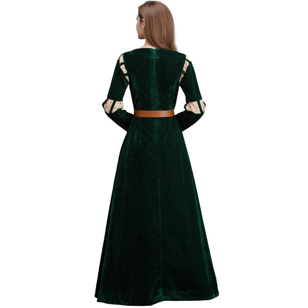 Long Sleeve Court Clothing, Vintage Cleopatra Queen Clothing, Ancient Egyptian Queen Clothing, Halloween Costume