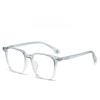 Tr90 Square Glasses Frame With Blue Light Blocking For Stylish Office Wear