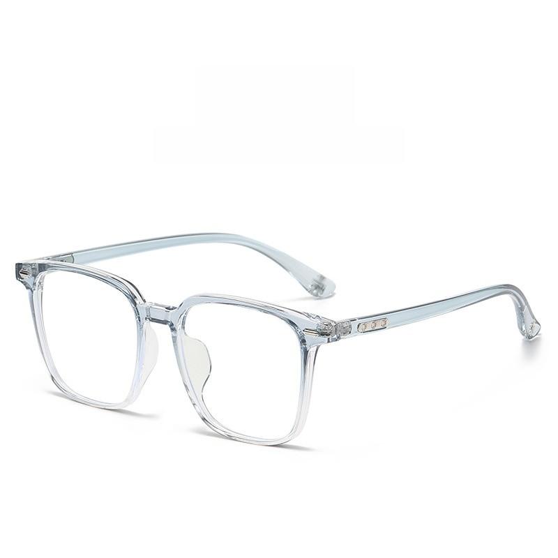 Tr90 Square Glasses Frame With Blue Light Blocking For Stylish Office Wear