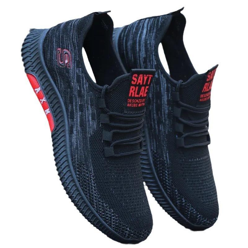 Spring and Summer Men's Shoes Lazy People Pedal Soft Sole Casual and Fashionable Breathable Shoes Lightly Running
