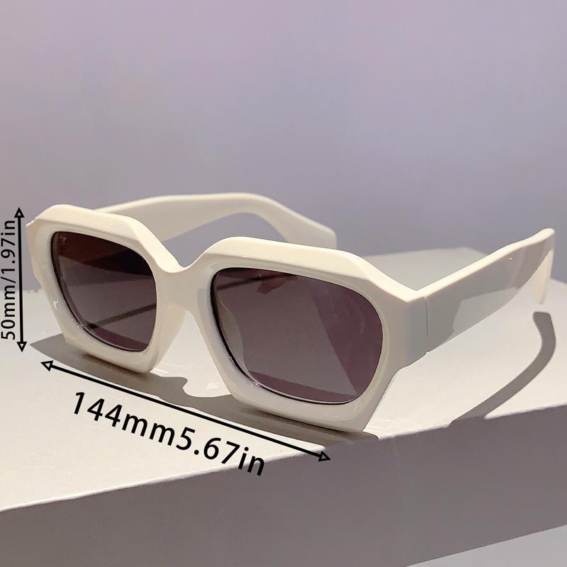 Oversized Square Shape Sunglasses New Stylish Vintage Outdoor Shades Trendy Brand Designer UV400 Women Eyewear