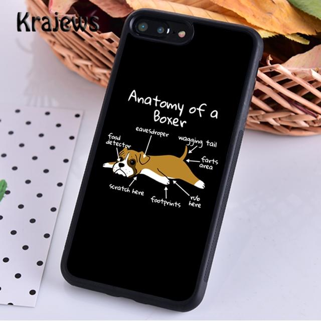 Cute Boxer Dog For iPhone 17 Air 16 Phone Case Cover 15 14 Plus 12 13 Pro Max Coque Shell Fundas