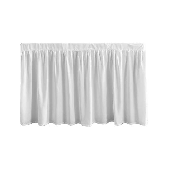 Ruffled Bed Skirt Solid Color Wear Resistant Washable Non-Fading Extra Long College