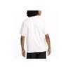 Nike Solo Swoosh Logo Detail Crew Neck T-Shirt Men Tops White CV0559-030
