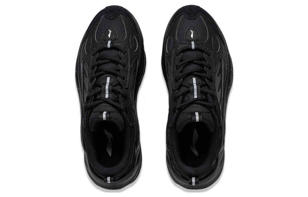 Li Ning Wing Style Low top Abrasion Resistant Casual Shoes Men's Black AGCT461-4