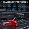 Portable Car Jump Starter&Tire Inflator 4-IN-1 Battery Starter 12V Powerful Professional 4000A Auto Booster Splitter Universal