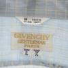 Givenchy Gentleman Check Pattern Long Sleeve Shirt Blue GENTLEMAN PARIS Men's Used