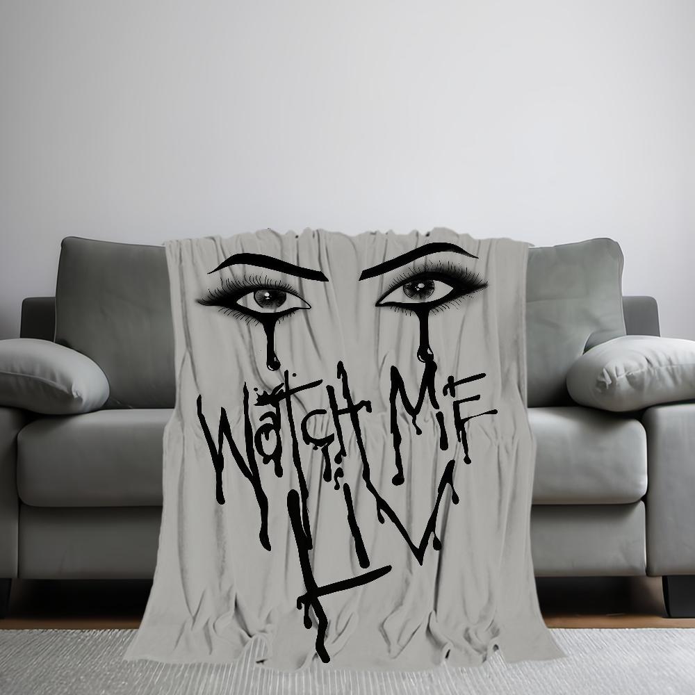 L-Liv Morgan Wrestler Decke Flanell warme Gemütlichkeit weiche Plüschdecke Für Picknick Betten Sofas Häuser Und Schlafzimmer