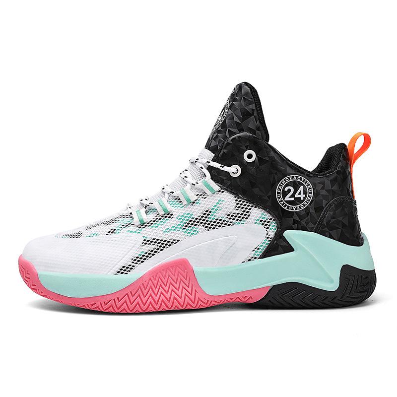Basketballschuhe Herren Herbst neu atmungsaktiv tatsächliche Kampf-Sneaker große Größe Jugend Sport Herrenschuhe