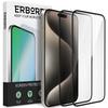 2x ERBORD Ceramic Hybrid Glass for iPhone 15 Pro Max