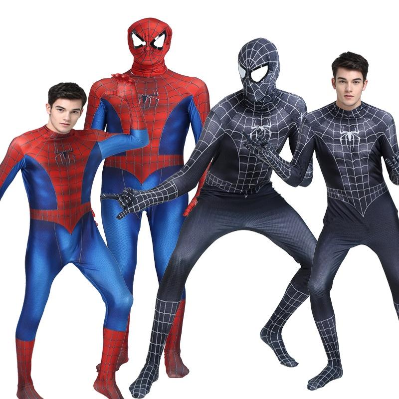 Costum Spiderman Venom Costum Cosplay Bărbați Adult Petrecere Halloween Zentai Body