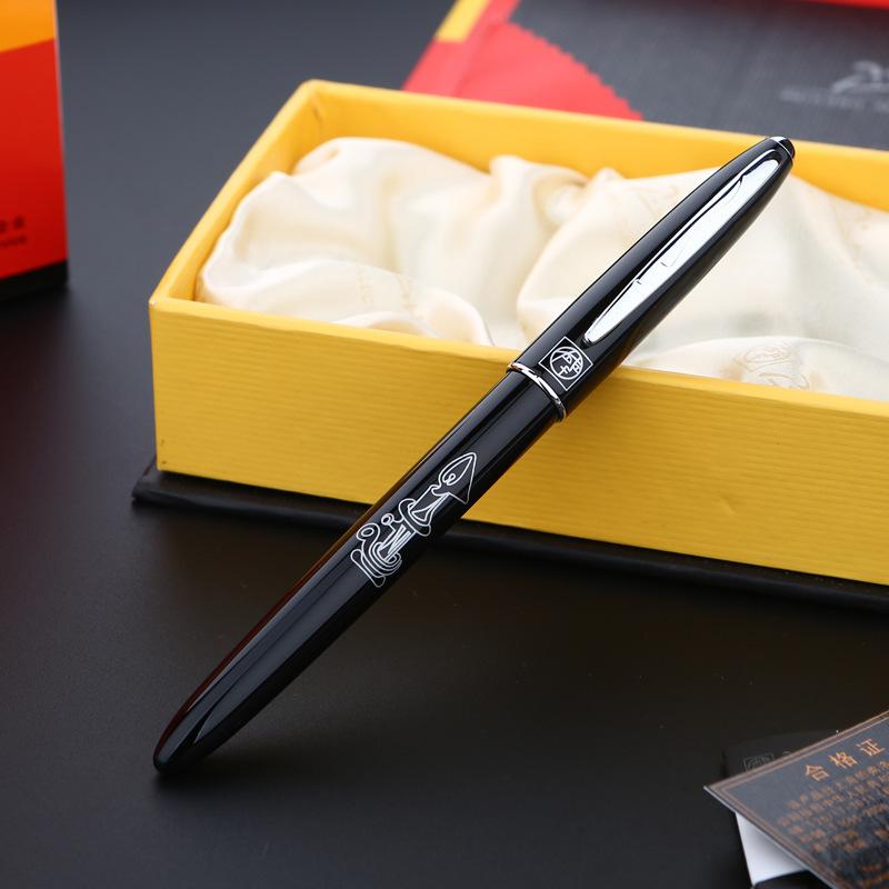 

Pen 606 Student Gift Practice Office Gift Dark Tip Iridium Ink Bag 0.38mm pen