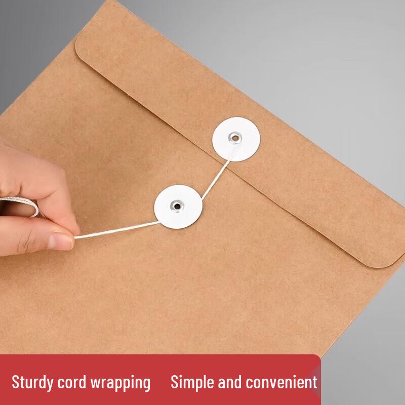 Junpo A3 Vertical Kraft File Bag
