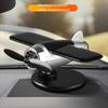 360° Rotary Car Center Console Decorations Solar Powered Aircraft Ornaments  Car Enthusiast