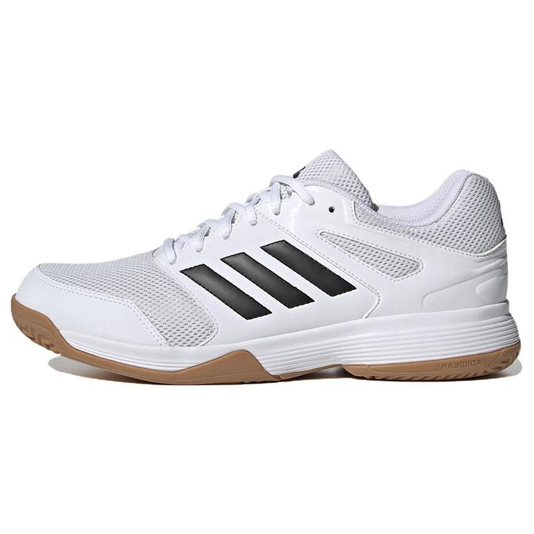 New Adidas Speedcourt Volleyball Shoes 'White Gum Black' ID9498