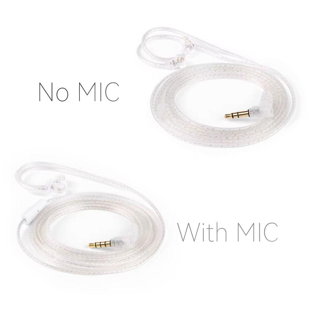 With Microphone QKZ Headphone Cables In Ear Earphone 2pin Cable  Music Enthusiasts