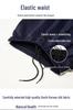 Unisex Dark Blue Summer School Trousers with White Stripe, Loose Straight-Leg for Primary & Secondary Students