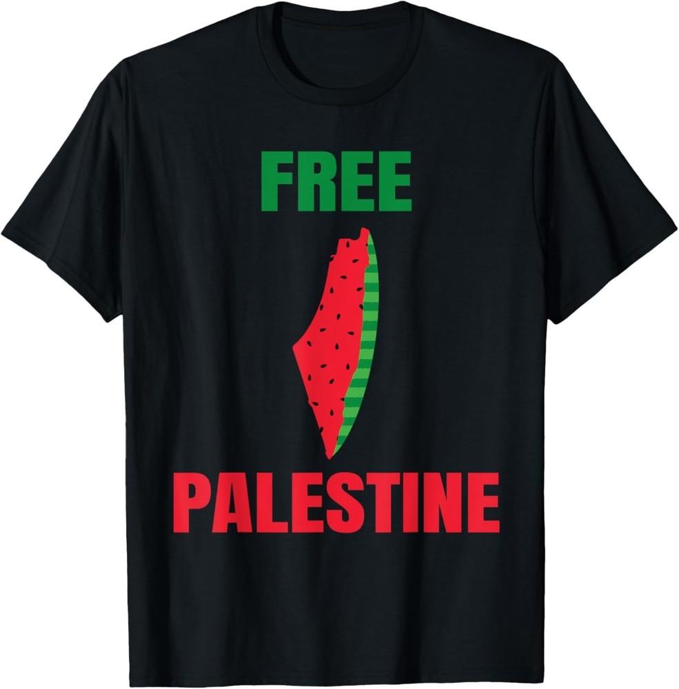 Palestine Peace Palestinian watermelon Unisex T-Shirt XL