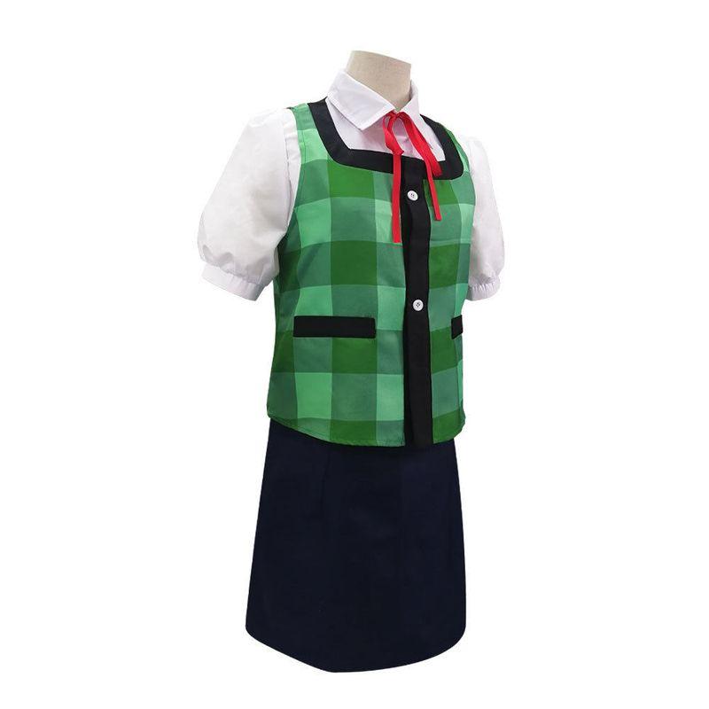 Xinbo Yuan Animal Crossing Cosplay Costume Animal Crossing Shihui Cosplay Merchandise Plaid Shirt Set