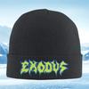 Exodus Band Yellow Blue Knitted Hat Unisex Women Unisex Beanie Pullover Cap Winter Thermal Warm Christmas Outdoor Cycling Hiking Sk