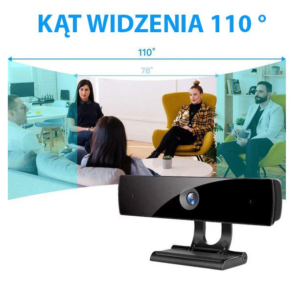 Webcam Full HD 1080P pentru E-Learning cu Microfon