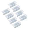 8 Set Stainless Steel Magnetic Door Catch Cupboard Closet Cabinet Door Damper Buffer Furniture Accessories