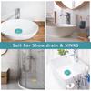 1/4pcs Kitchen Sink Plug Filter Drain Cover Stopper Sewer Deodorizing Pad Cover Insect Proof Floor Drain For Bathroom Waterway
