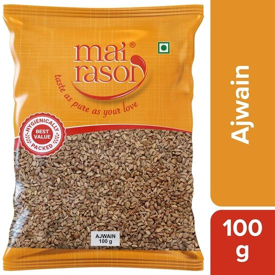 MAI RASOI Ajwain Seeds Whole/Carom Seeds 100 Grams