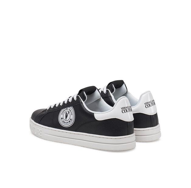 Мужские кроссовки Versace Jeans Couture 78ya3sk1 чёрные