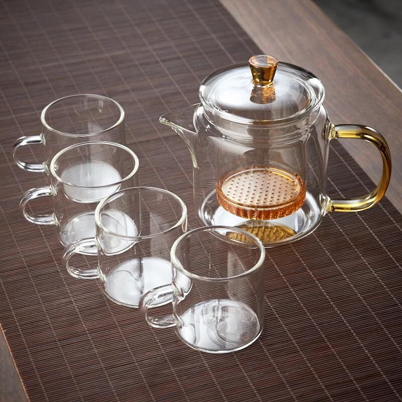 Jialang Heat-Resistant Glass Teapot Set