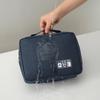 Carrying 3-Layer Cable Storage Bag Waterproof Dustproof Electronic Organizer Large Capacity Digital Storage Pouch