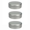 3Pcs Round Tea Cake Tin Tinplate Candy Biscuit Packaging Box Cookie Storage Boxes  Gifts