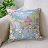 Cute Cartoon C-Chiikawas Pillow Cushion Cover Pillowcase Living Room Sofa Home Decor