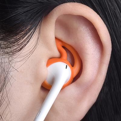 4 pezzi di auricolari in-ear auricolari custodia in pelle per AirPods iPhone 7