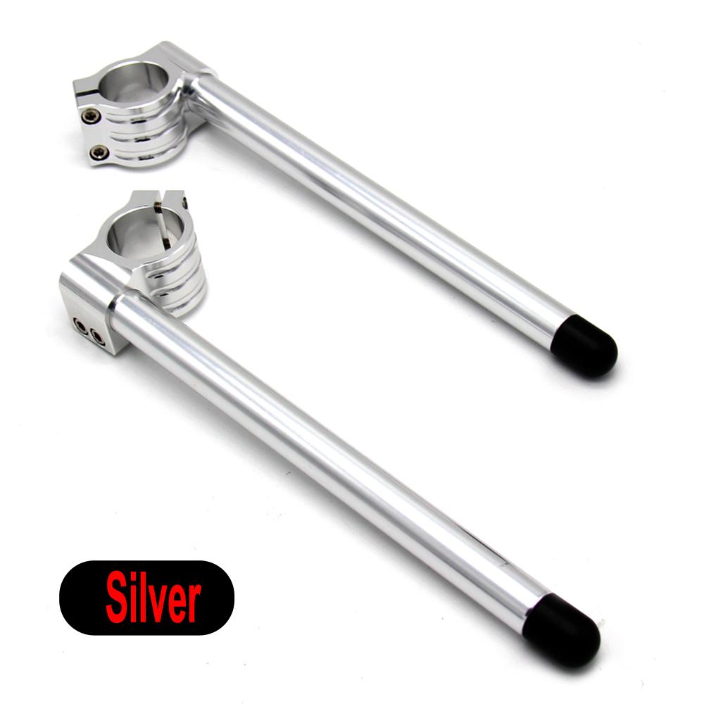 Motorcycle Handlebar Racing Adjustable CNC 31/32/33/35/37/39/41/51mm Clip On Ons Fork Handlebars Handle Bar Cafe Racer
