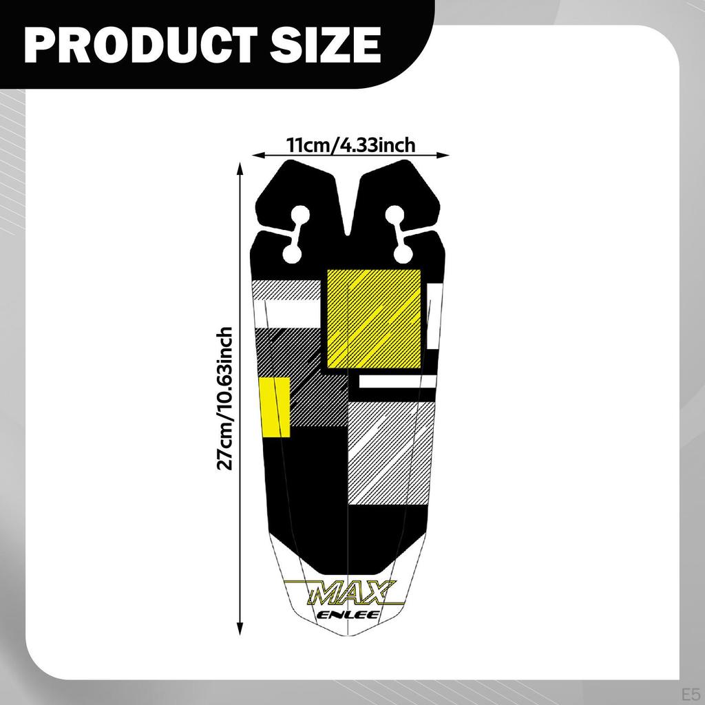 , Mudguard, Portable Attachment, Repair, Cycling Accessories, Easy Installation, Protects Against