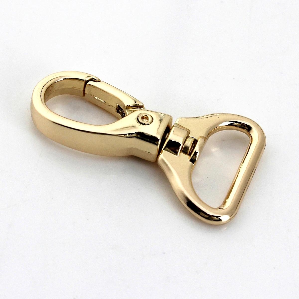 1 stuk Metalen Karabiner Snaphaak Trekker Kreeftenklauw Clip Draaibaar Veerpoort Leer Ambacht Huisdier Lijn Tas Riem Band Inner width 19mm