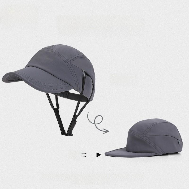 Summer Sun Protection Baseball Cap With Adjustable Chin Strap For Outdoor Cycling And Surfing