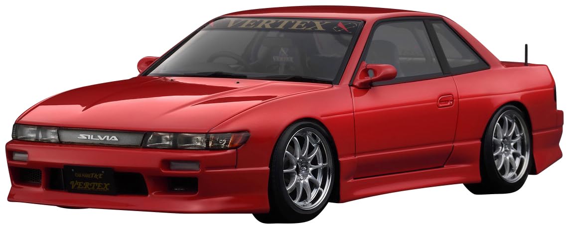 

модель зажигания масштаб VERTEX S13 Silvia Красный готовое изделие IG3584 TK.Company 1/18