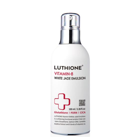 Luthione Vitamin-8 White Jade Emulsion 100ml – Brightening & Hydrating Facial Emulsion Luthione Vitamin-8 White Jade Emulsion