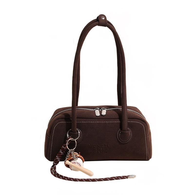 Retro matte bag autumn and winter new commuter shoulder underarm bag women's handbag