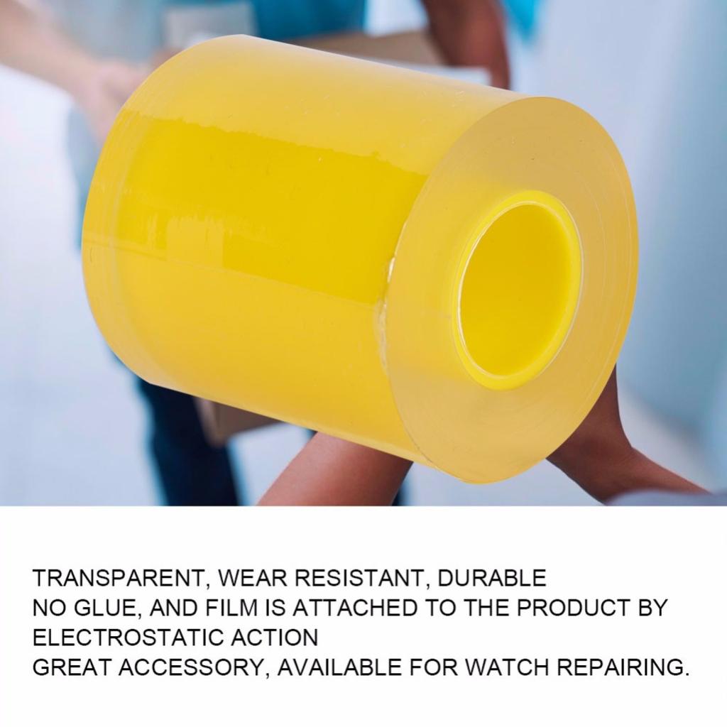 Anti-Static Jewelry Protective Film Transparent for Watch Bracelets Necklaces Jewelry Anti-oxidation Anti Scratch Tape PVC Film