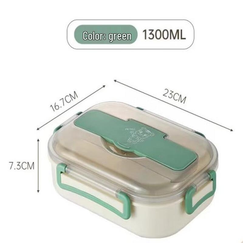 Baichunbao Pink Insulated Stainless Steel Divided Lunch Box Set (3-Pack)