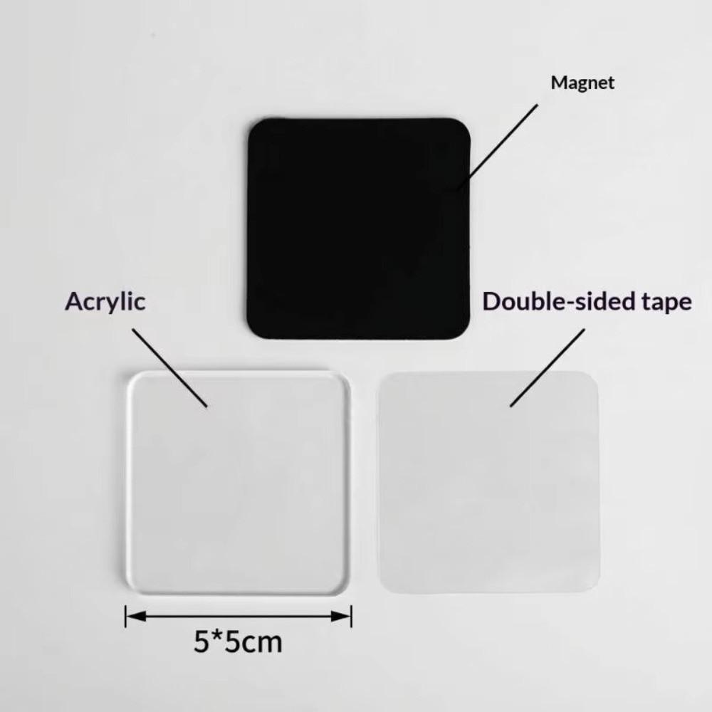 5Pcs/set Self-Adhesive Craft Magnet Set Handmade Fridge Magnet Package  Home Decor