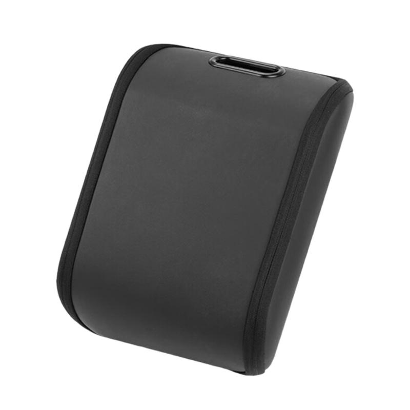 

Vehicle Shoe Organizers Container Box Leather Construction to Maintain Shoes Clean and Organized in Cars