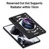 Shockproof Hollow Cooling Back Cover for ZTE Nubia RedMagic Astra / Tablet 3 Pro 9.06"