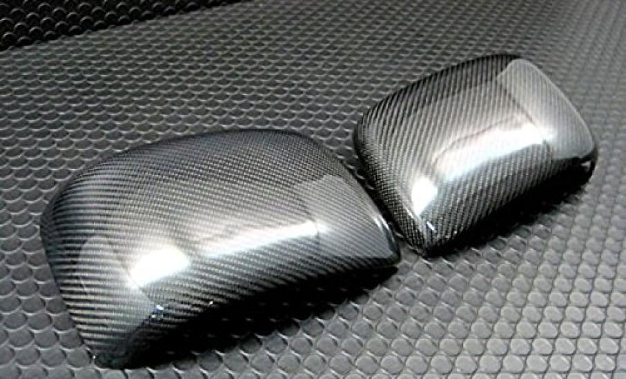 BRIGHTZ Real Carbon Fiber Door Mirror Type for Wagon R Stingray MH23S Part 16425 Covers, D, [CAR-MIR-057] (Model MH23, H23, 23) - Number