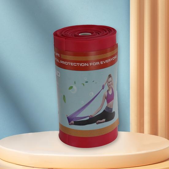 1 rolă 1,8 m centură de tensiune pentru yoga, flexibilă, elasticitate ridicată, decupabilă, modelarea corpului pentru femei, exerciții de yoga, curele de antrenament, utilizare în fitness